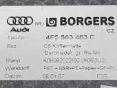 Mocheta portbagaj Audi A6 facelift (4F2, C6) [Fabr 2004-2010] 4F5863463C