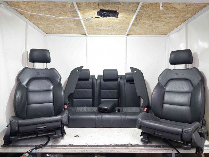 Set scaune cu bancheta piele Audi A6 facelift (4F2, C6) [Fabr 2004-2010] OEM