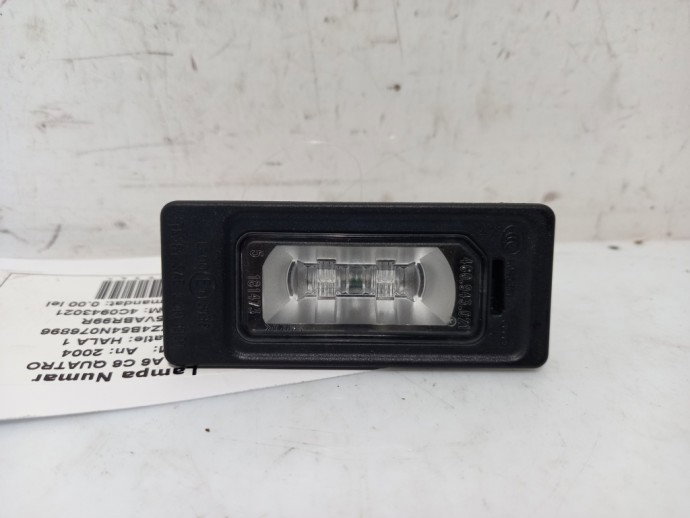 Lampa numar Audi A6 C6 2.5 TDI 4C0943021 2004-2011