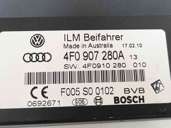 Modul confort Audi A6 facelift (4F2, C6) [Fabr 2004-2010] 4F0907280A