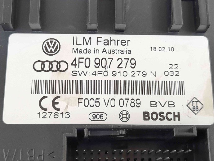 Modul confort Audi A6 facelift (4F2, C6) [Fabr 2004-2010] 4F0907279
