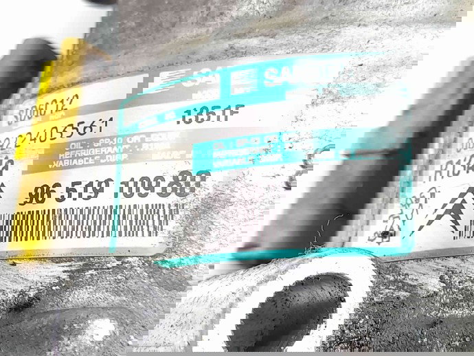 Compresor clima Citroen C4 (I) [ Fabr 2004-2011] 9651910980 1.4 KFU  65 KW / 88 CP