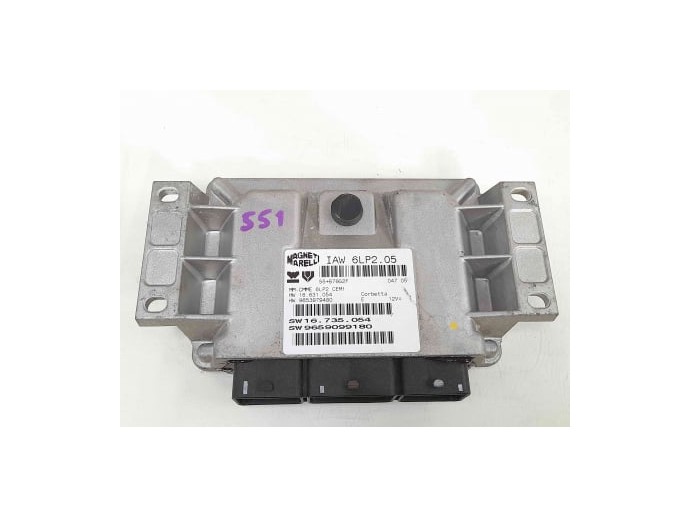 Calculator Motor ECU 9659099180 Peugeot 206 1.4 16V benz KFU
