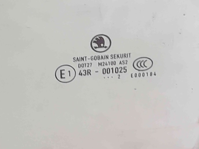 Geam usa stanga fata Skoda Fabia 2 (5J, 542) [Fabr 2007-2014] OEM
