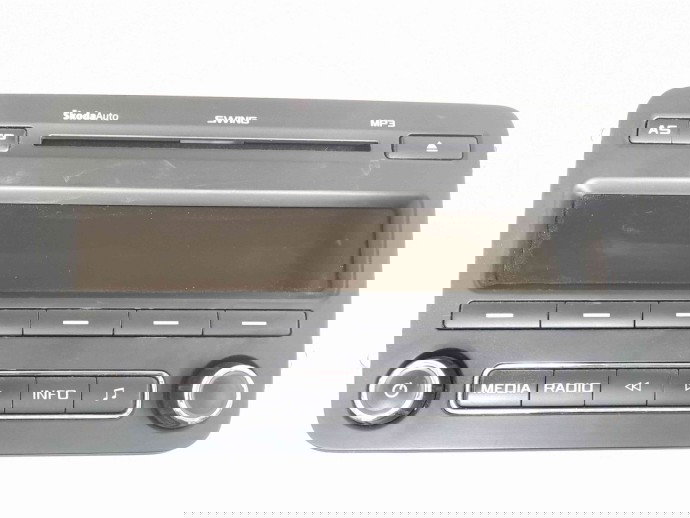 Radio CD Skoda Fabia 2 (5J, 542) [Fabr 2007-2014] 5J0035161D