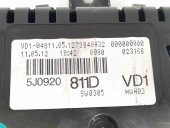Ceas bord Skoda Fabia 2 (5J, 542) [Fabr 2007-2014] 5J0920811D