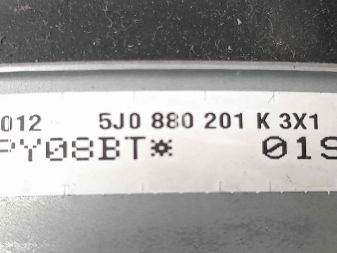 Kit airbag Skoda Fabia 2 (5J, 542) [Fabr 2007-2014] 6R0959655K /5J1880202