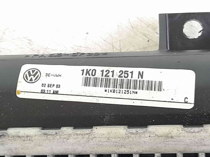 Radiator apa Audi A3 (8P1) [Fabr 2003-2012] 1K0121251N 2.0 TDI BKD