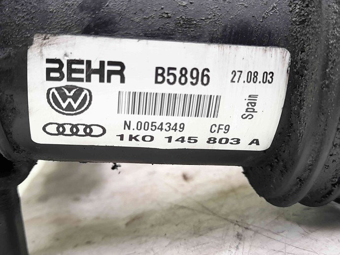 Radiator intercooler Audi A3 (8P1) [Fabr 2003-2012] 1K0145803A 2.0 TDI BKD