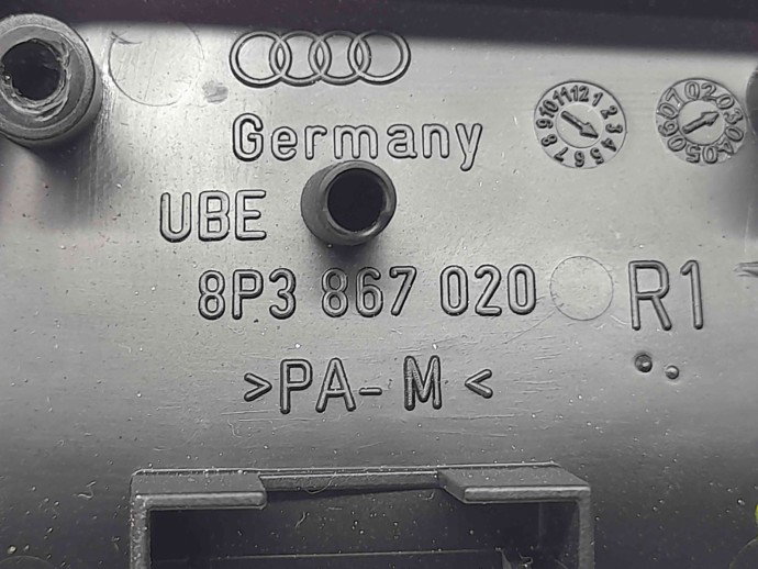 Maner interior dreapta fata Audi A3 (8P1) [Fabr 2003-2012] 8P3867020