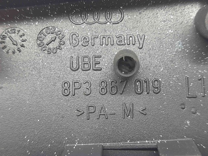 Maner interior stanga fata Audi A3 (8P1) [Fabr 2003-2012] 8P3967019