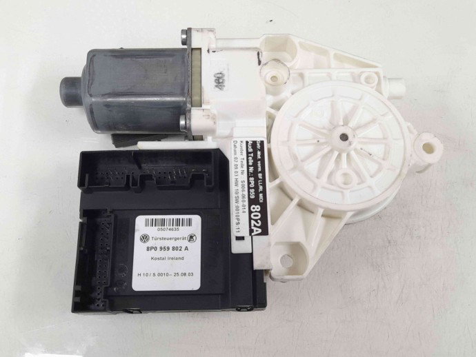 Motoras geam dreapta fata Audi A3 (8P1) [Fabr 2003-2012] 8P0959802A