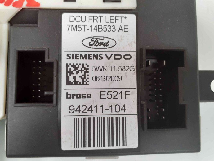 Motoras geam stanga fata Ford Focus 2 (DA) [Fabr 2004-2012] 7M5T-14B533-AE