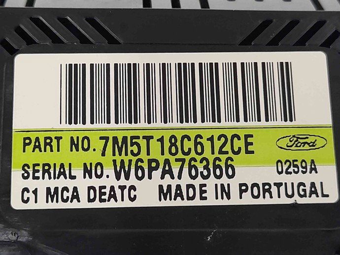 Panou comanda clima Ford Focus 2 (DA) [Fabr 2004-2012] 7M5T18C612CE