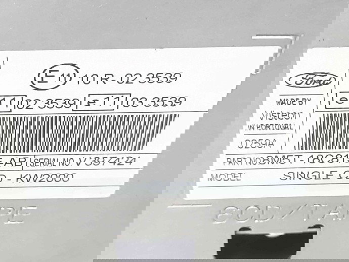 Radio CD Ford Focus 2 (DA) [Fabr 2004-2012] 8M5T-18C815-AB