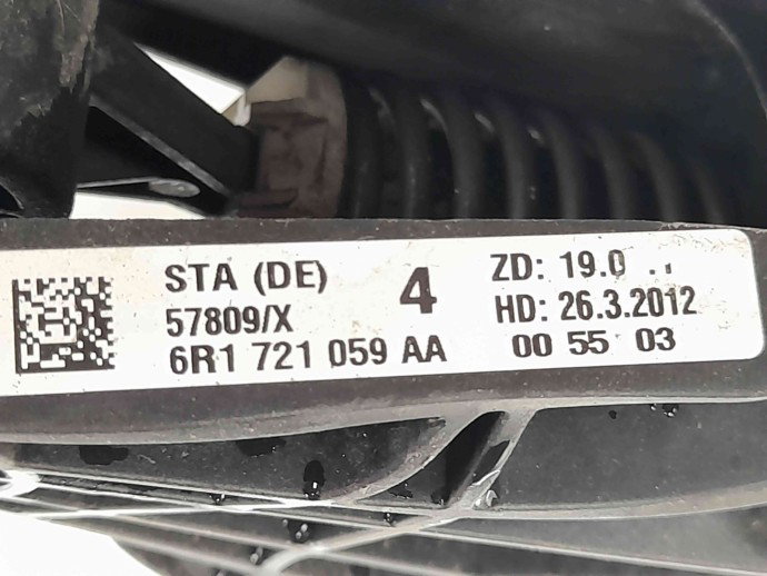 Pedala ambreiaj Skoda Fabia 2 (5J, 542) [Fabr 2007-2014] 6R1721059AA