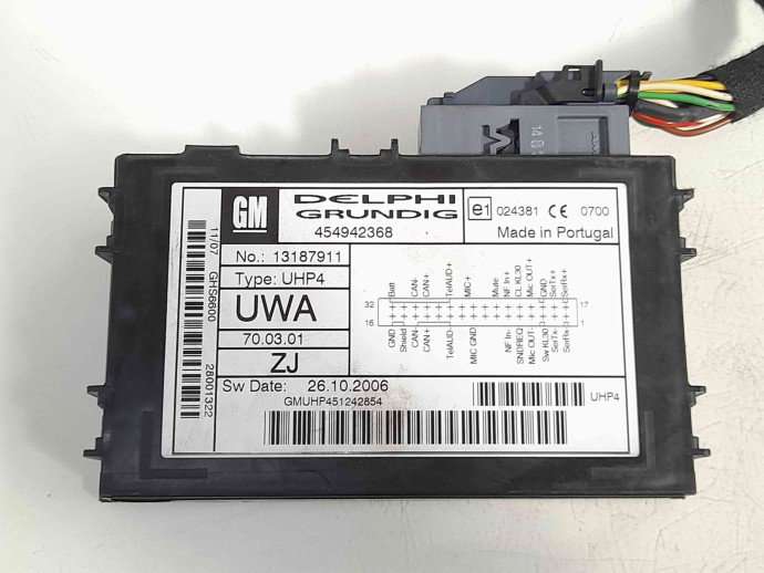 Modul confort Opel Astra H Combi [Fabr 2004-2009] 13187911