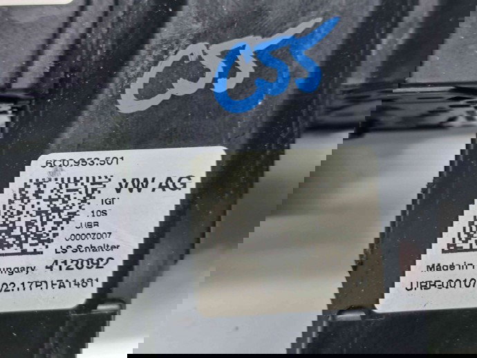  Ansamblu manete Seat Ibiza 5 (6P1,6J5) Hatchback [Fabr 2008-2017] 6C0953501