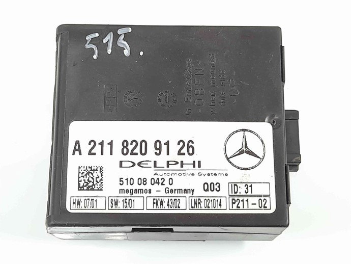 Modul alarma Mercedes Clasa C (W203) [Fabr 2000-2007] A2118209126