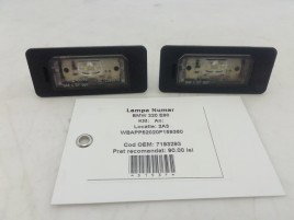 Lampa numar BMW Seria 3 E90 2.0D N47D20C 7193293 2005-2011