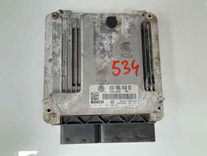 Calculator motor ECU Skoda Octavia 2 (1Z3) [Fabr 2004-2013] 03G906016BE / 0281011947