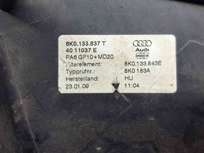 Carcasa filtru aer Audi A4 (8K5, B8) Avant [Fabr 2008-2015] 8K0133837T 2.0 TDI CAGA  