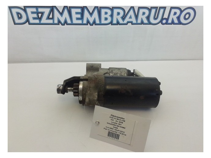 Electromotor Audi A4 B8 2.0 TDI CAGA 03L911031C 2008-2015