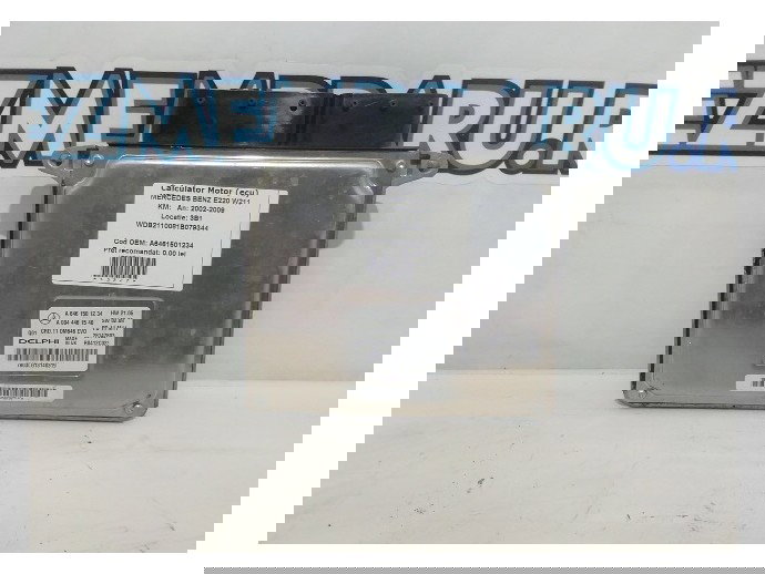 Calculator motor ECU Mercedes E Class 2.2 CDI A6461501234 2002-2009