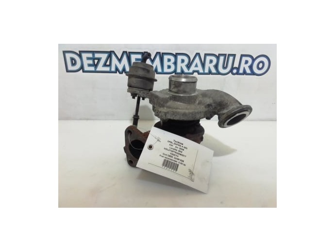 Turbosuflanta, cod 24461825, Opel Vectra B (38) 2.0 DTI, Y20DTH