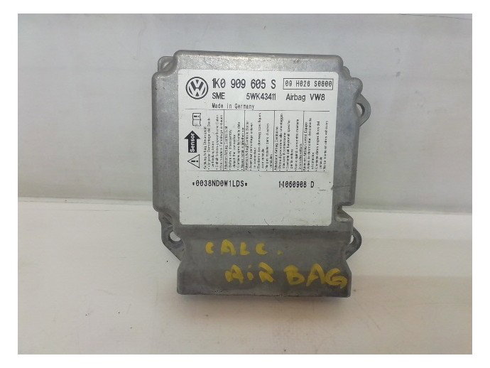 Calculator airbag Skoda Octavia 2 1.9 TDI BXE 1K0909605S 2004-2013