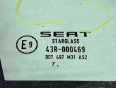 Geam caroserie fix dreapta Seat Leon (1P1) [Fabr 2005-2011] OEM