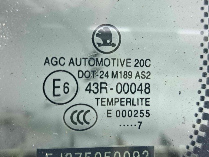 Geam caroserie fix dreapta Skoda Roomster (5) [Fabr 2006-2015] OEM