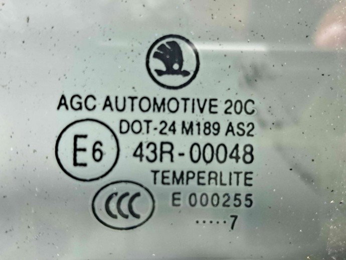 Geam caroserie fix stanga Skoda Roomster (5) [Fabr 2006-2015] OEM