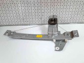 Macara manuala geam stanga spate Peugeot 207 (WA) [Fabr 2006-2012] 9650768180