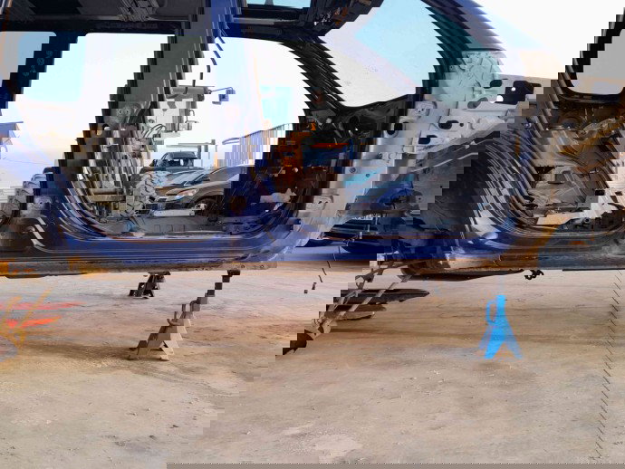 Prag lateral dreapta Nissan X-Trail (T30) [Fabr 2001-2007] BW6