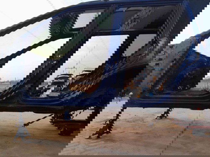 Prag lateral stanga Nissan X-Trail (T30) [Fabr 2001-2007] BW6