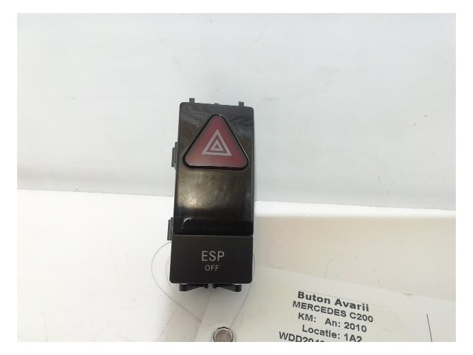 Buton avarii Mercedes C Class 2.2 CDI A2048201910 2007-2014
