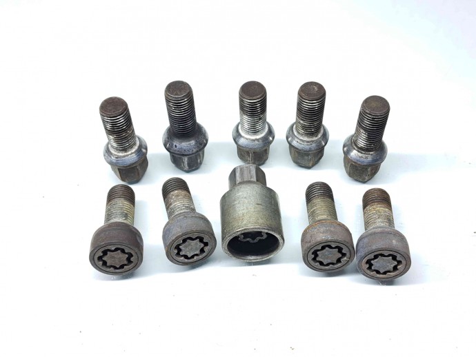 Set prezoane antifurt cu cheie Audi A4 (8K5, B8) [Fabr 2008-2015] OEM