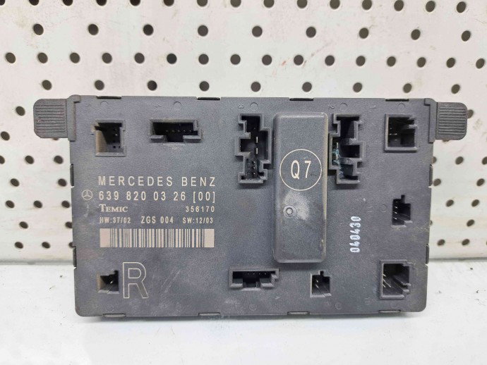 Modul confort Mercedes Vito Autobus (W639) [Fabr 2003-prezent] 6398200326