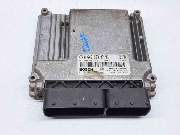 Calculator motor ECU Mercedes Vito Autobus (W639) [Fabr 2003-prezent] A6461530791 / 0281011792