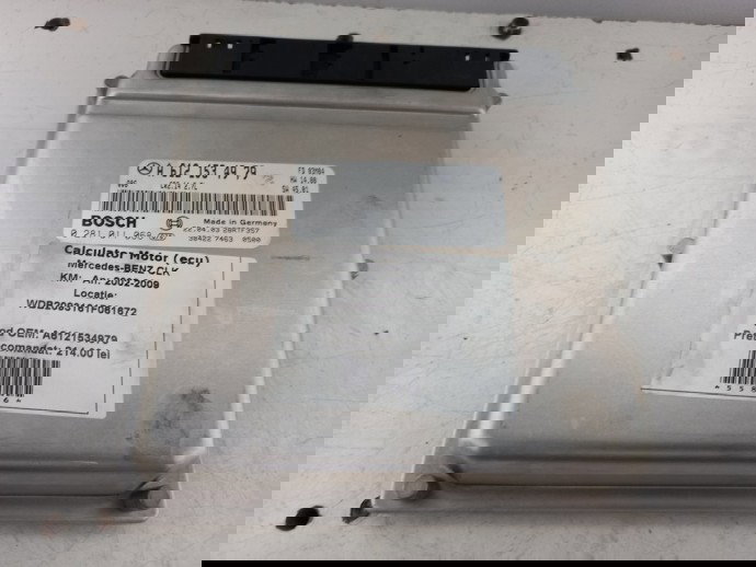 Calculator motor Mercedes CLK 2.7 CDI A6121534979 2002-2009