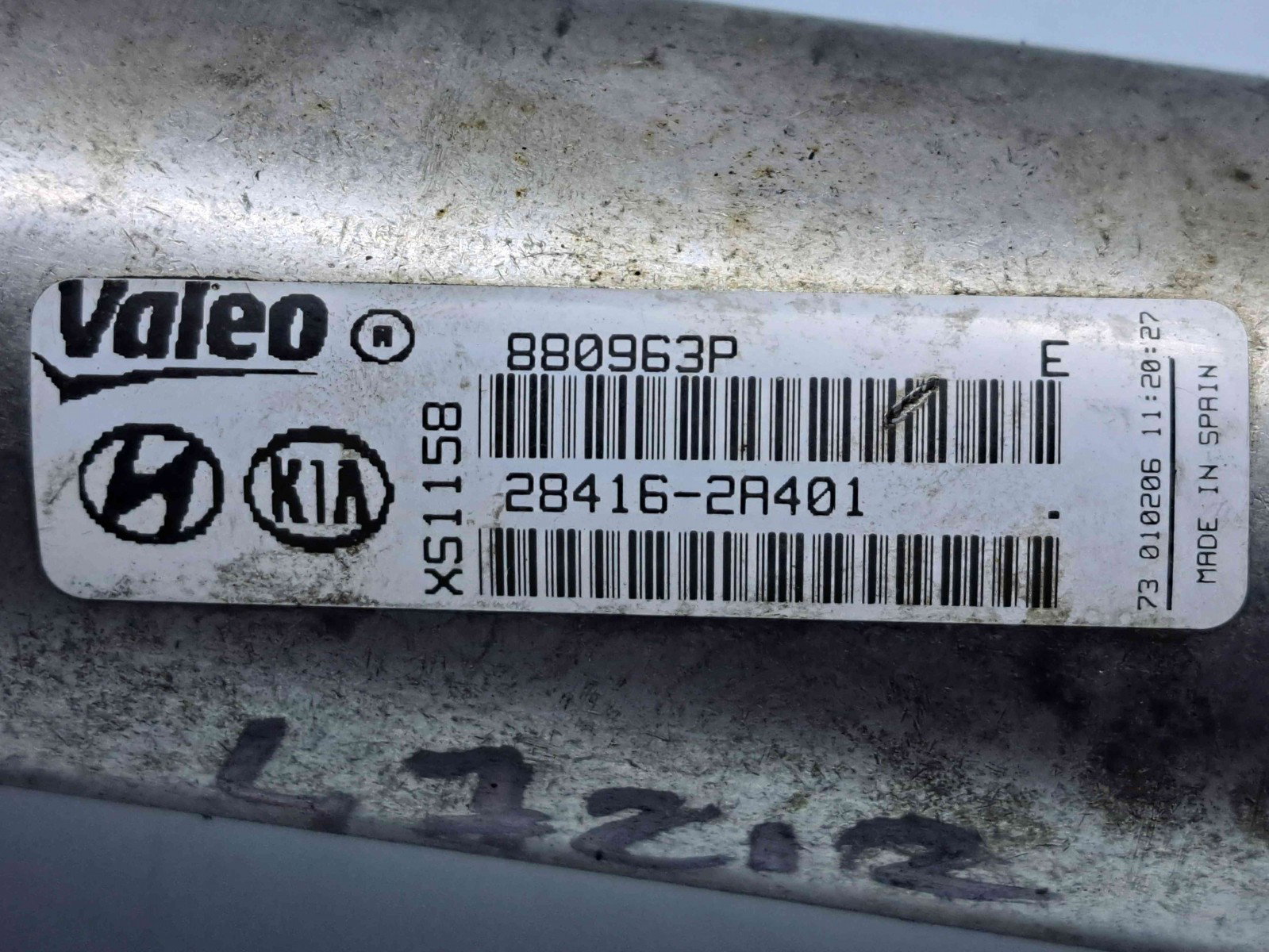 Racitor gaze Hyundai Getz (TB) [Fabr 2002-2009] 28416-2A401 1.5 D4FA 1.5 D4FA 80KW / 109CP - imagine 3