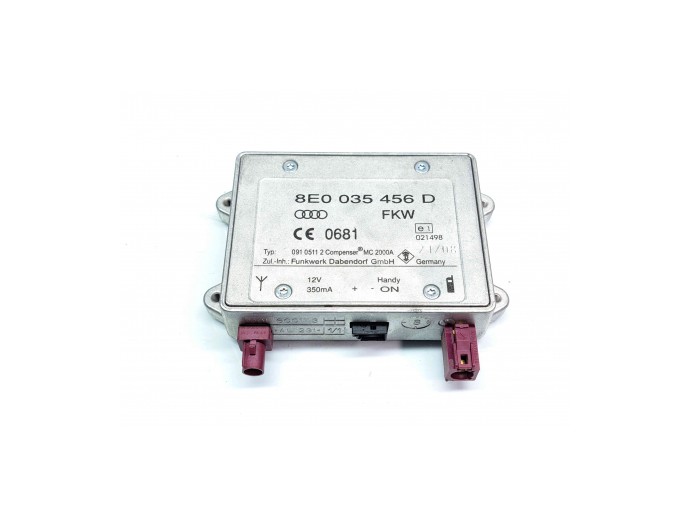 Amplificator antena, cod 8E0035456D, Audi A4 (8K2, B8)