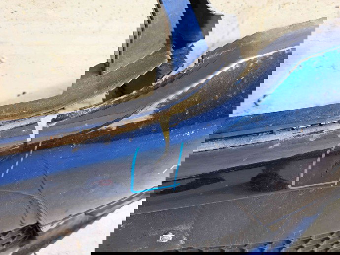 Bara fata Dacia Logan MCV 2 [Fabr 2013-prezent] TERPR - BLUE COSMOS