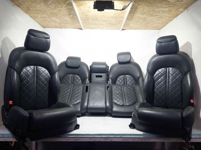 Set scaune cu bancheta piele Audi A8 (4H) [Fabr 2010-2017] OEM
