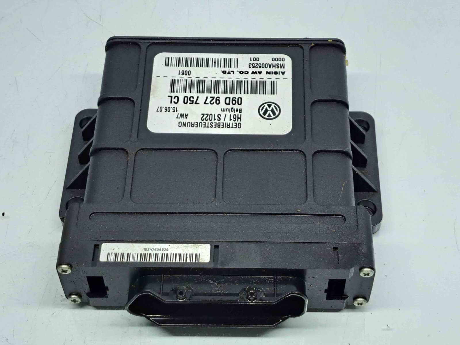 Calculator cutie viteze Volkswagen Touareg (7LA, 7L6) [Fabr 2003-2010] 09D927750CL 2.5 TDI BPE 128KW / 174CP 2.5 TDI BPE 128KW / 174CP