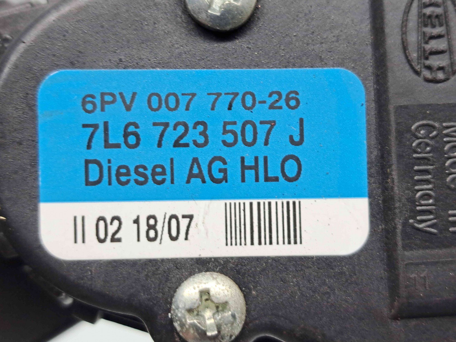 Pedala acceleratie Volkswagen Touareg (7LA, 7L6) [Fabr 2003-2010] 7L6723507J - imagine 3