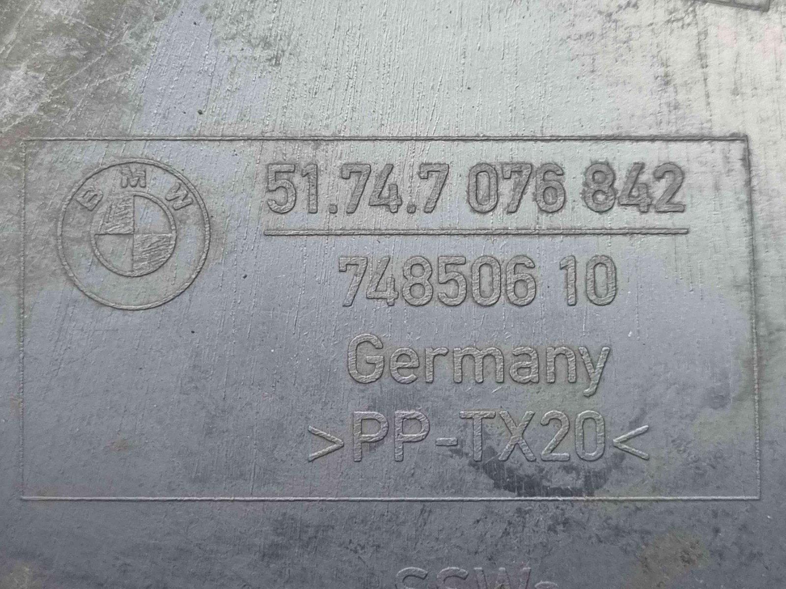 Deflector aer Bmw 1 (E81, E87) [Fabr 2004-2010] 7076842 - imagine 3