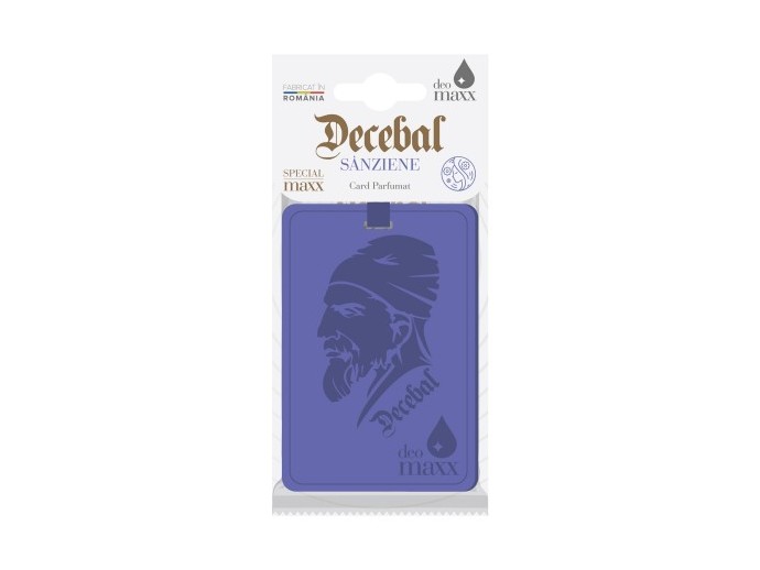 DeoMaxx Card parfumat Decebal - diverse arome
