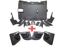 Set plafon interior negru Audi A4 (8K5, B8) Avant [Fabr 2008-2015] OEM